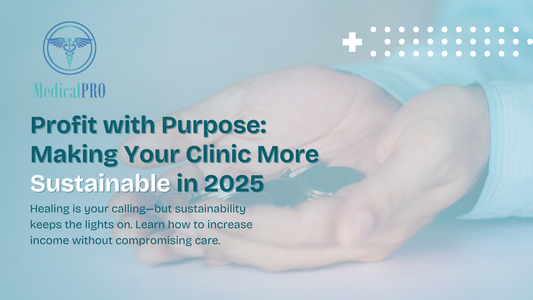 Profit with Purpose: Making Your Clinic More Sustainable in 2025