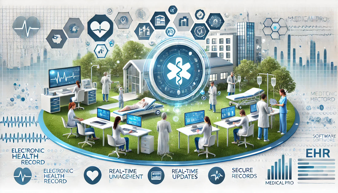 View of healthcare providers simplify managing patient data